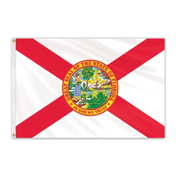 Florida Outdoor Nylon Flag 12"x18"